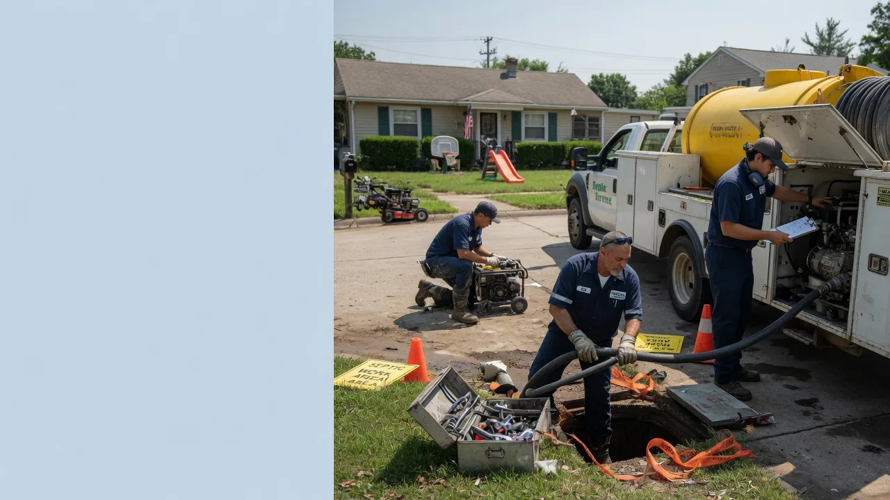 Septic Tank Pumping in Midway, TN near me